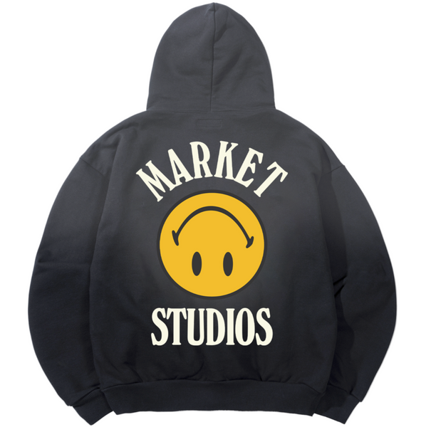 Smiley Upside Down Lockup Hoodie
