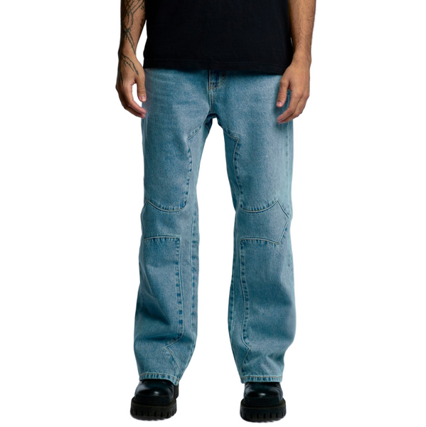Cross Denim Pants