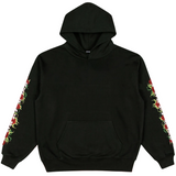 Embroidered Roses Hoodie