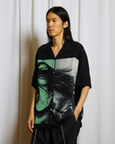 Horse Hair Button Up