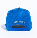 Paradise LA Corduroy Snapback Hat Royal Blue/Navy