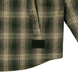 Oversized Flannel Shirt Jacket