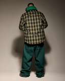 Oversized Flannel Shirt Jacket
