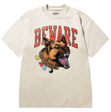 Smiley Beware My Collar T-Shirt