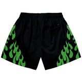 Toxic Flames Mesh Shorts