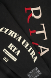 RTA Riko Half Half Zip Up - Vintage Black