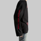 RTA Marceau Oversized LS Tee - Black Payday