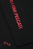 RTA Marceau Oversized LS Tee - Black Payday