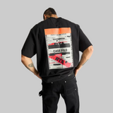 RTA Colin Oversized S/S Tee - Black Case File