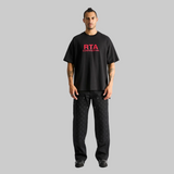 RTA Colin Oversized S/S Tee - Black Case File