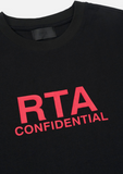 RTA Colin Oversized S/S Tee - Black Case File