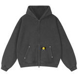 Chinatown Market - Smiley Core Zip Hoodie