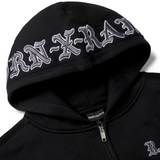 Sport Stripe Zip Up Hoodie