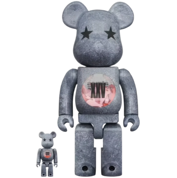 Medicom Toy Staple Pigeon x Atmos 25th Anniversary 400% & 100% BEARBRICK Figure Set