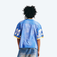BOYS ARE BACK RIB TEE - BLUE