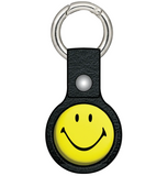 Smiley AirTag Holder Keychain