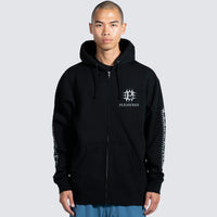 Spike Zip Hoodie