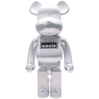 MEDICOM TOY | OASIS MERCHANDISING WHITE CHROME 1000% BE@RBRICK