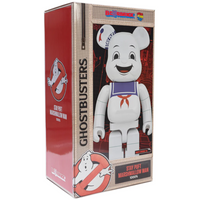 MEDICOM TOY | STAY PUFT MARSHMALLOW MAN WHITE CHROME VER. 1000% BE@RBRICK