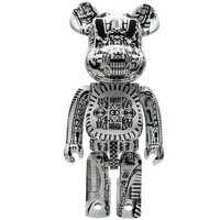 MEDICOM TOY | H.R. GIGER WHITE CHROME VER. 1000% BE@RBRICK