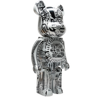 MEDICOM TOY | H.R. GIGER WHITE CHROME VER. 1000% BE@RBRICK